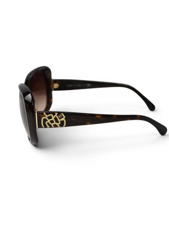 Chanel Sunglasses Eyewear Camellia Motif S5 Tortoiseshell Brown Gradation Coco main image 8
